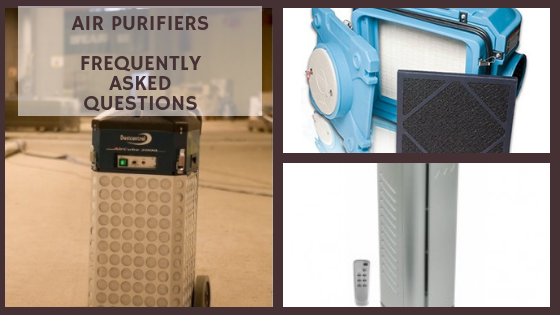 air purifiers most frequently asked questions